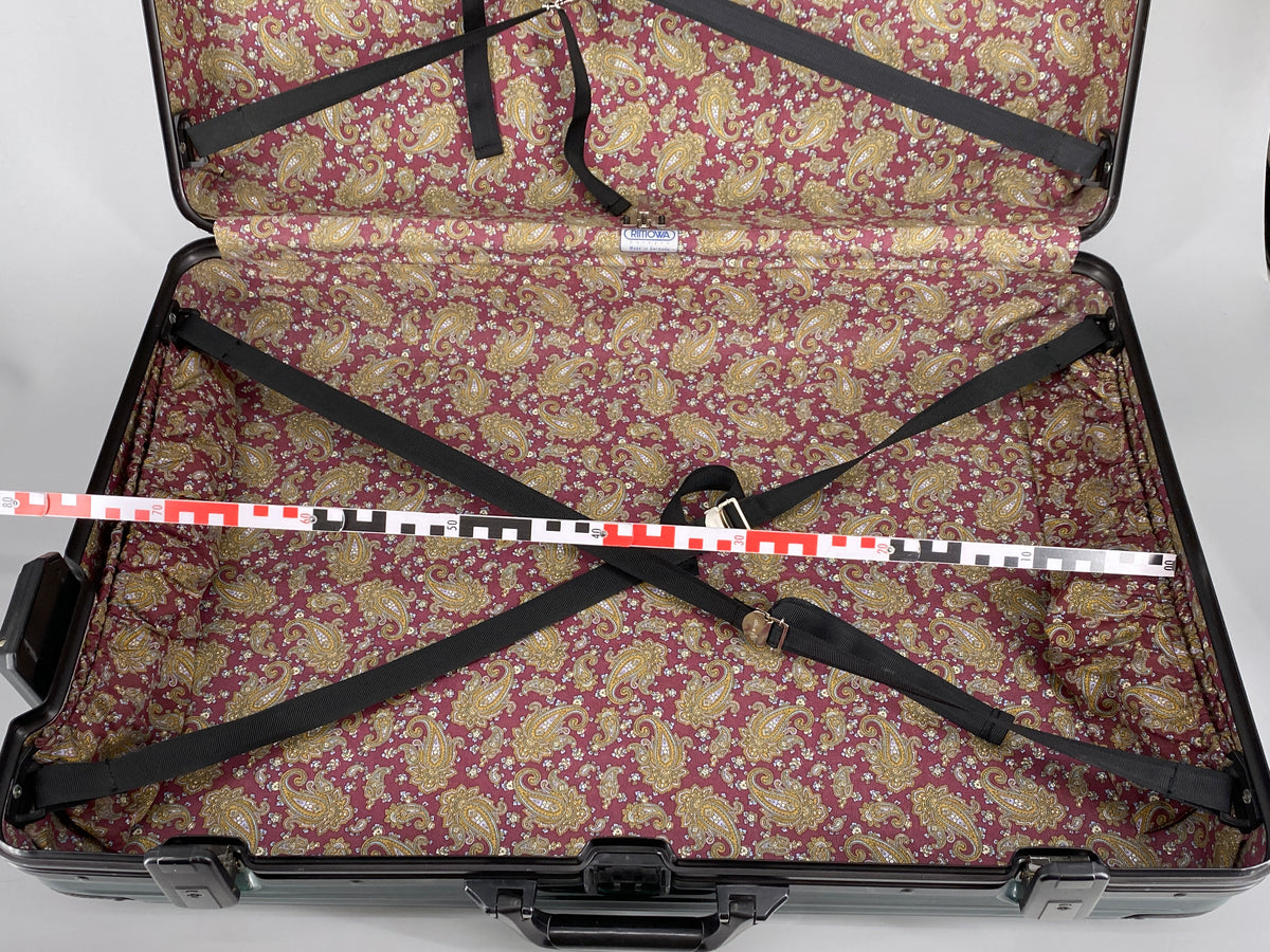 Rimowa reisekoffer aus der Samba/ Limbo Serie in British Racing Green, Deutschland 1999