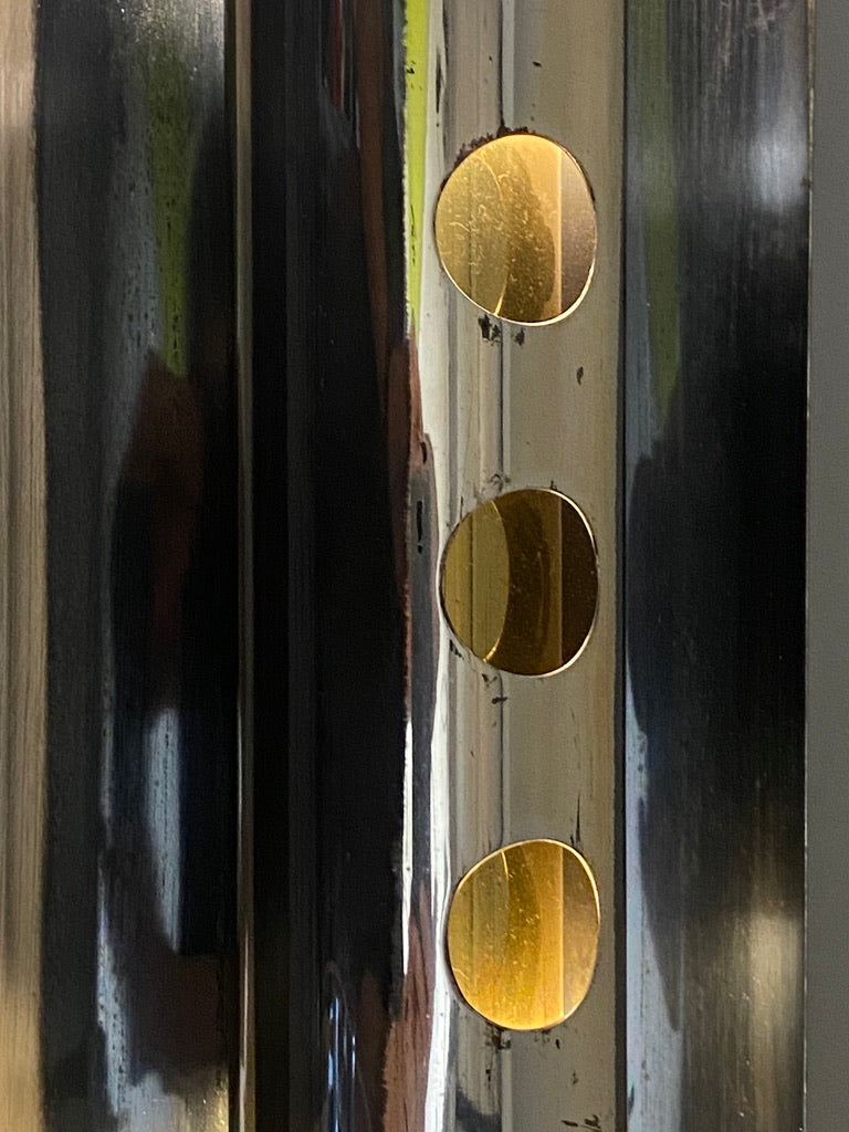 Versilberte Wandlampe im brutalistischen Stil, seltene Prototypen von Lechleitner Leuchten, Deutschland