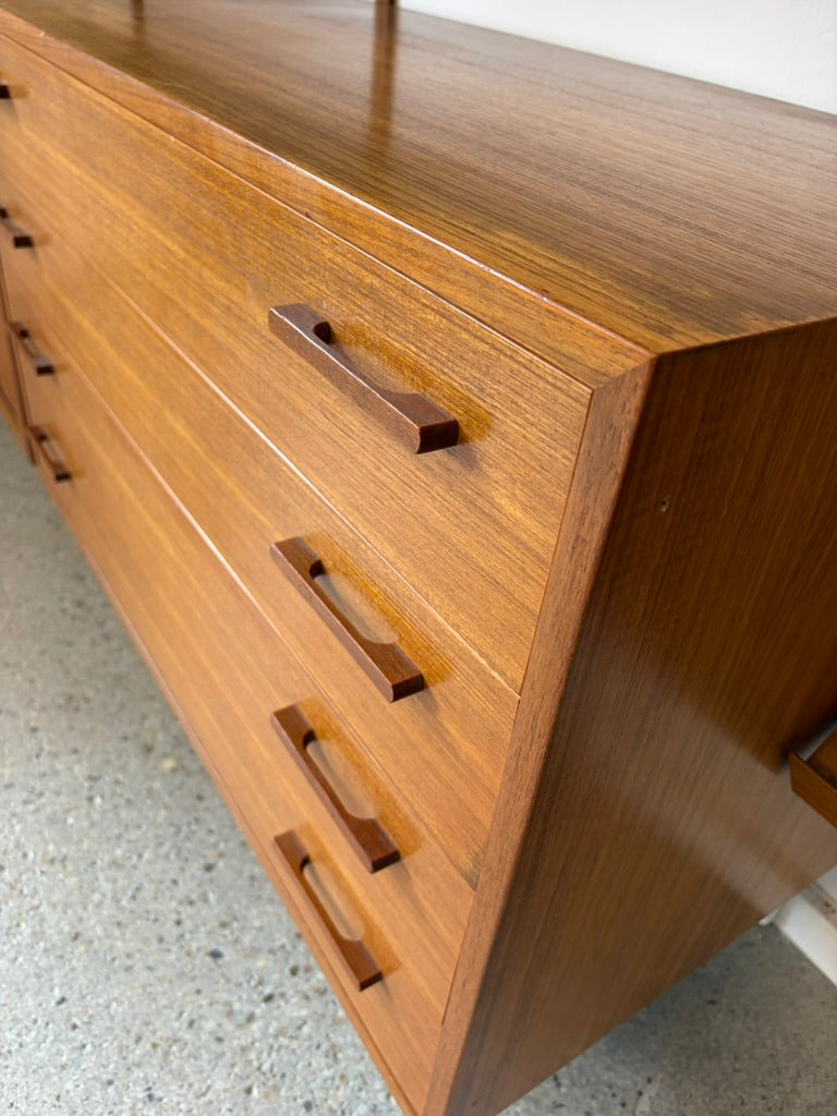 Großes Regalsystem in Teak von Kai Kristiansen für FM Møbler, Dänemark 1960er