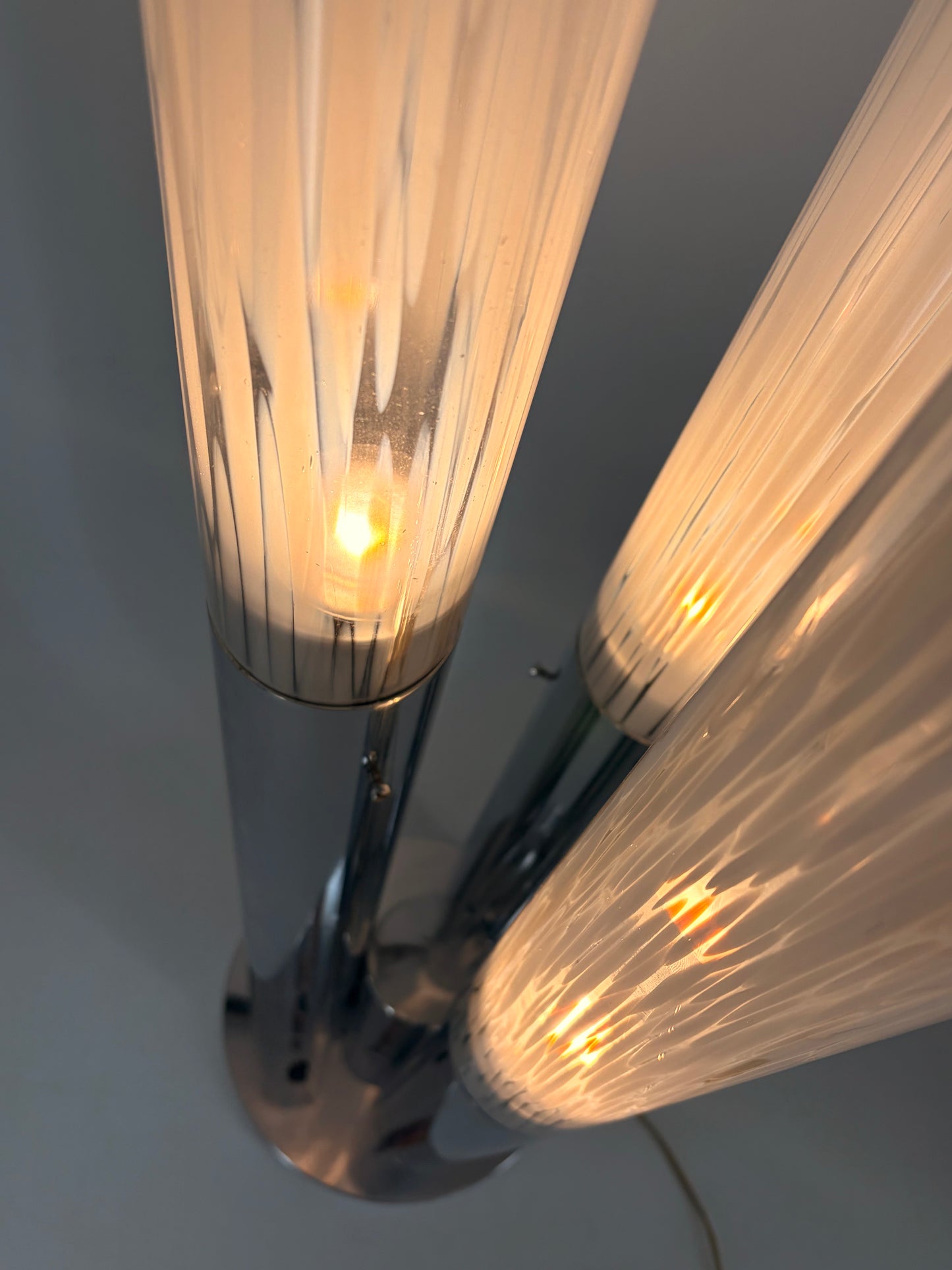 Stehlampe von Carlo Nason für Mazzega, Italien 1970