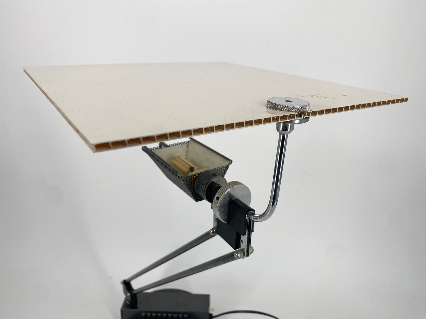 Postmoderne Tischlampe "W.O." von Sacha Ketoff für Aluminor, Frankreich 1985