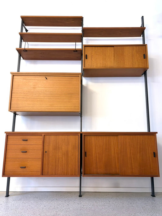 Mid Century Design Regalsystem aus Teakholz von Olof Pira für Pira Sweden, 1960er