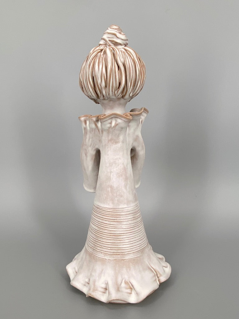 2 Studiokeramikfiguren von Buday Ágota, Ungarn