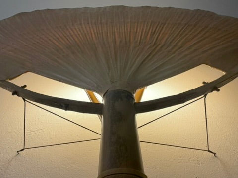 Seltene UCHIWA I Stehlampe von Ingo Maurer für Design M, Deutschland 1970er