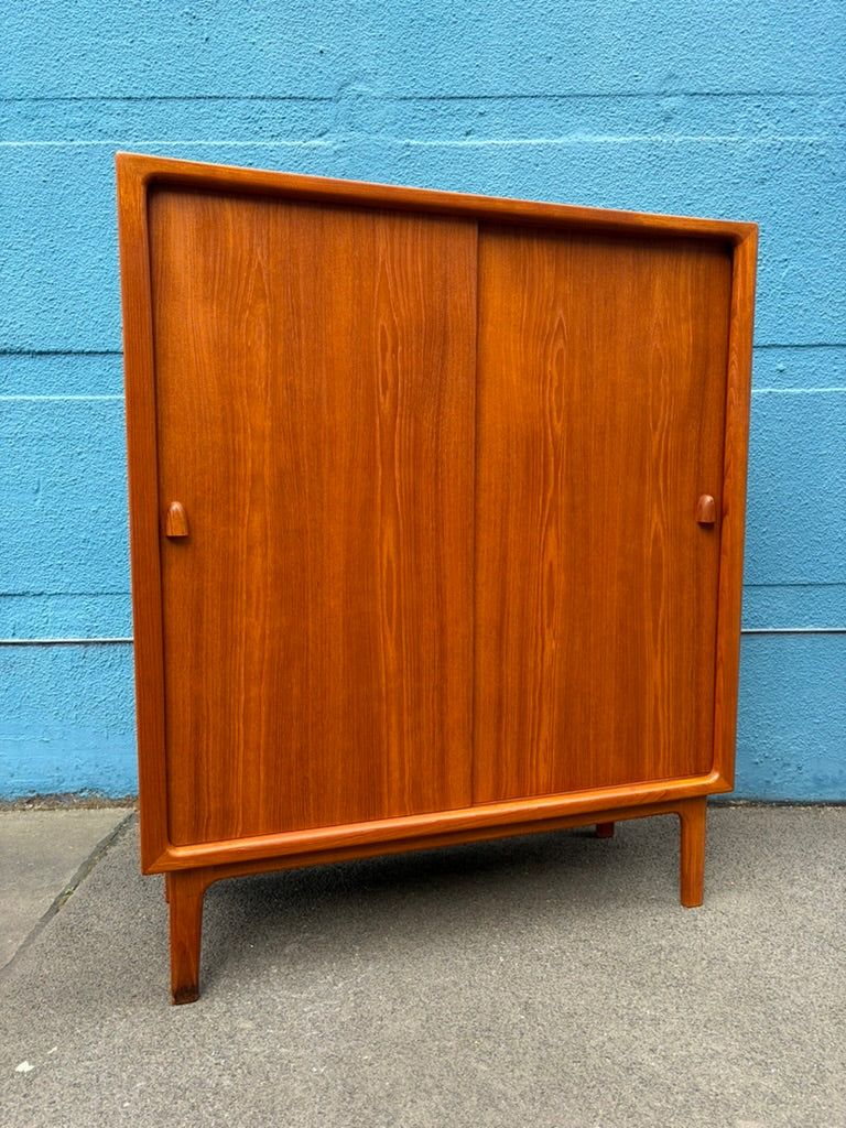 Mid Century Design Highboard aus Dänemark, 1960er