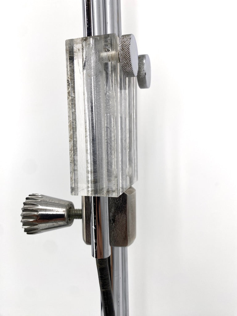 Doppelte Bogenlampe im Space Age Design von GEPO, Niederlande um 1970