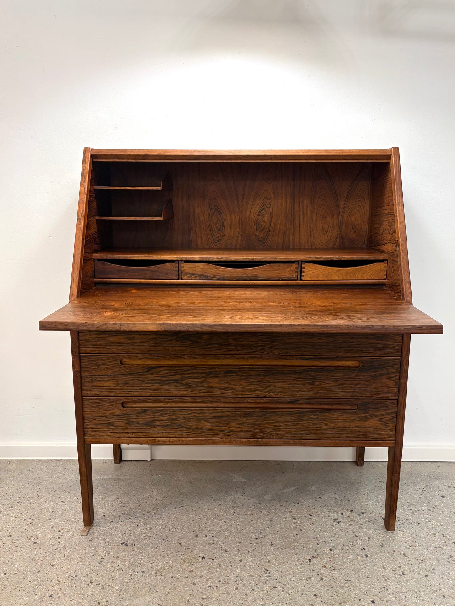 Mid Century Design Sekretär Mo. 63 von Nils Jonsson für HJN Möbelfabrik, Dänemark 1960er