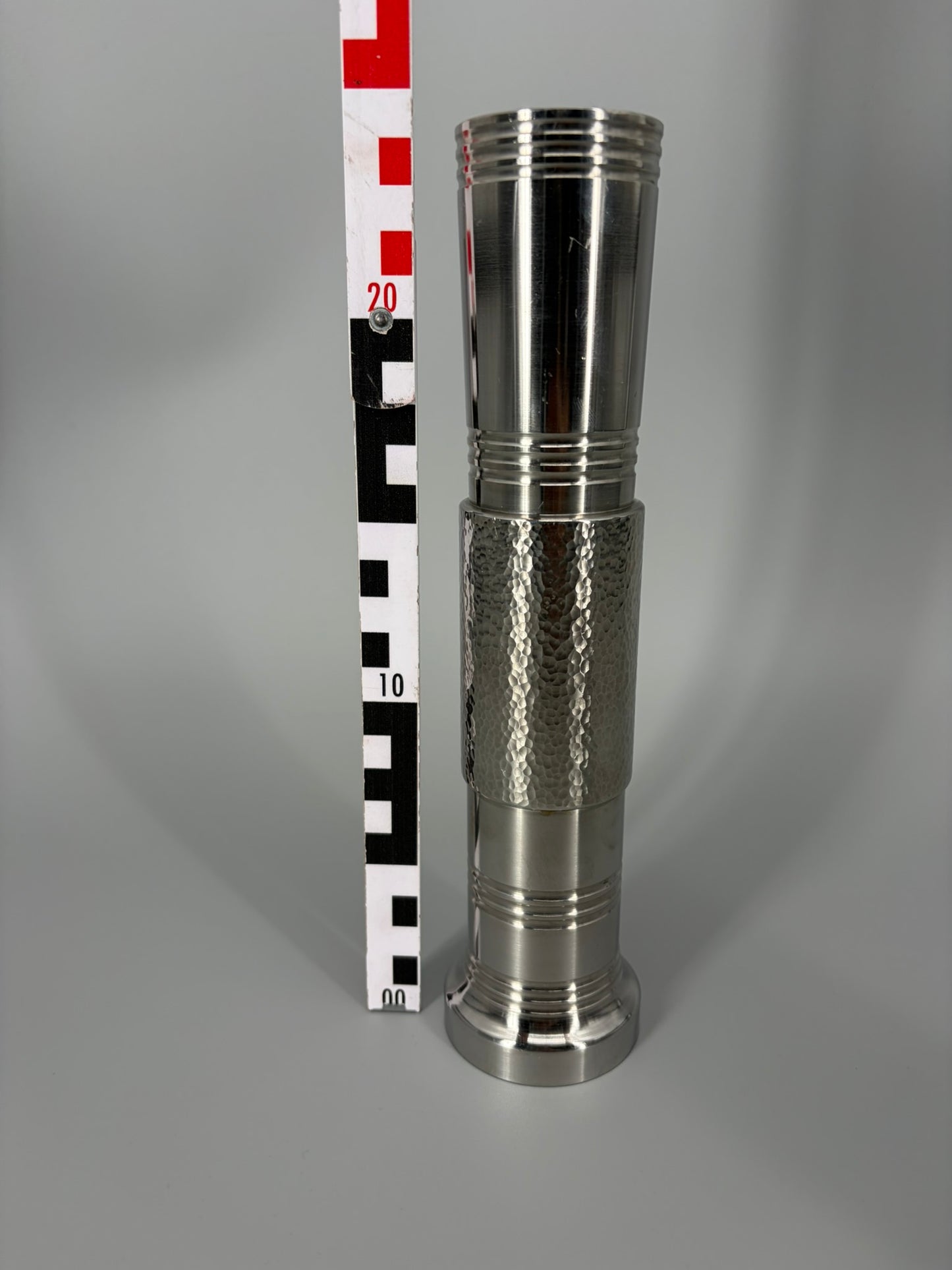 Set aus drei Vasen im brutalistischen Stil von BMF- Bayerische Metallwarenfabrik, Deutschland 1970er