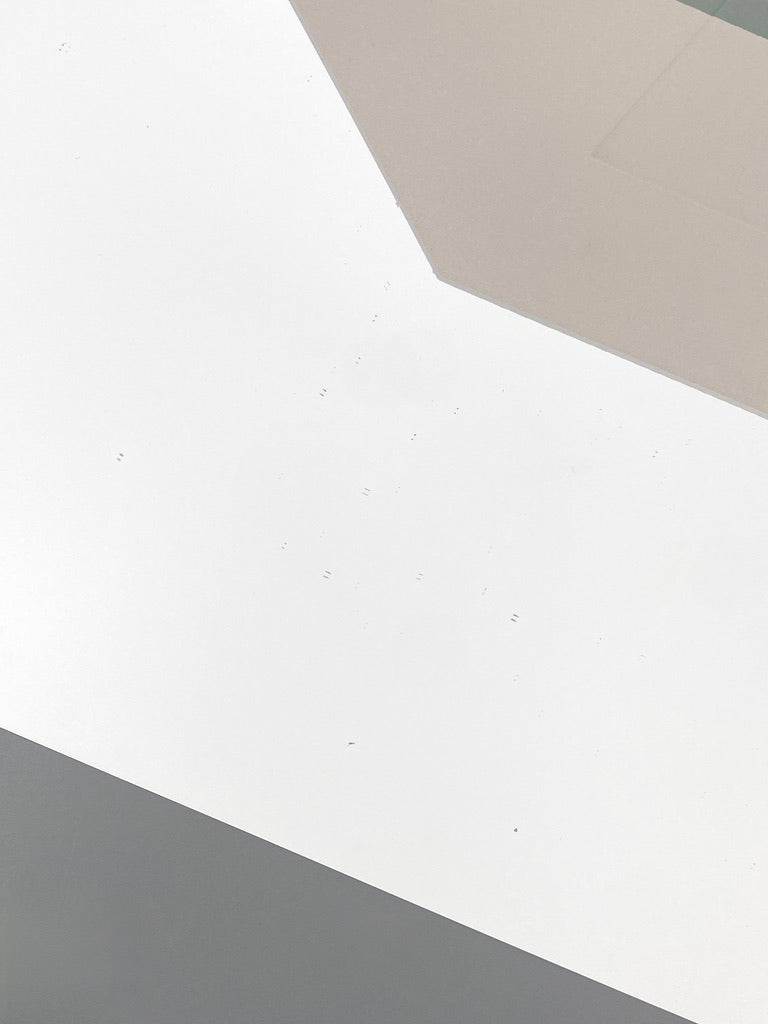 Konkrete Kunst Siebdruck mit Prägedruck von Joachim Albrecht (1913‒1997), Deutschland 1970