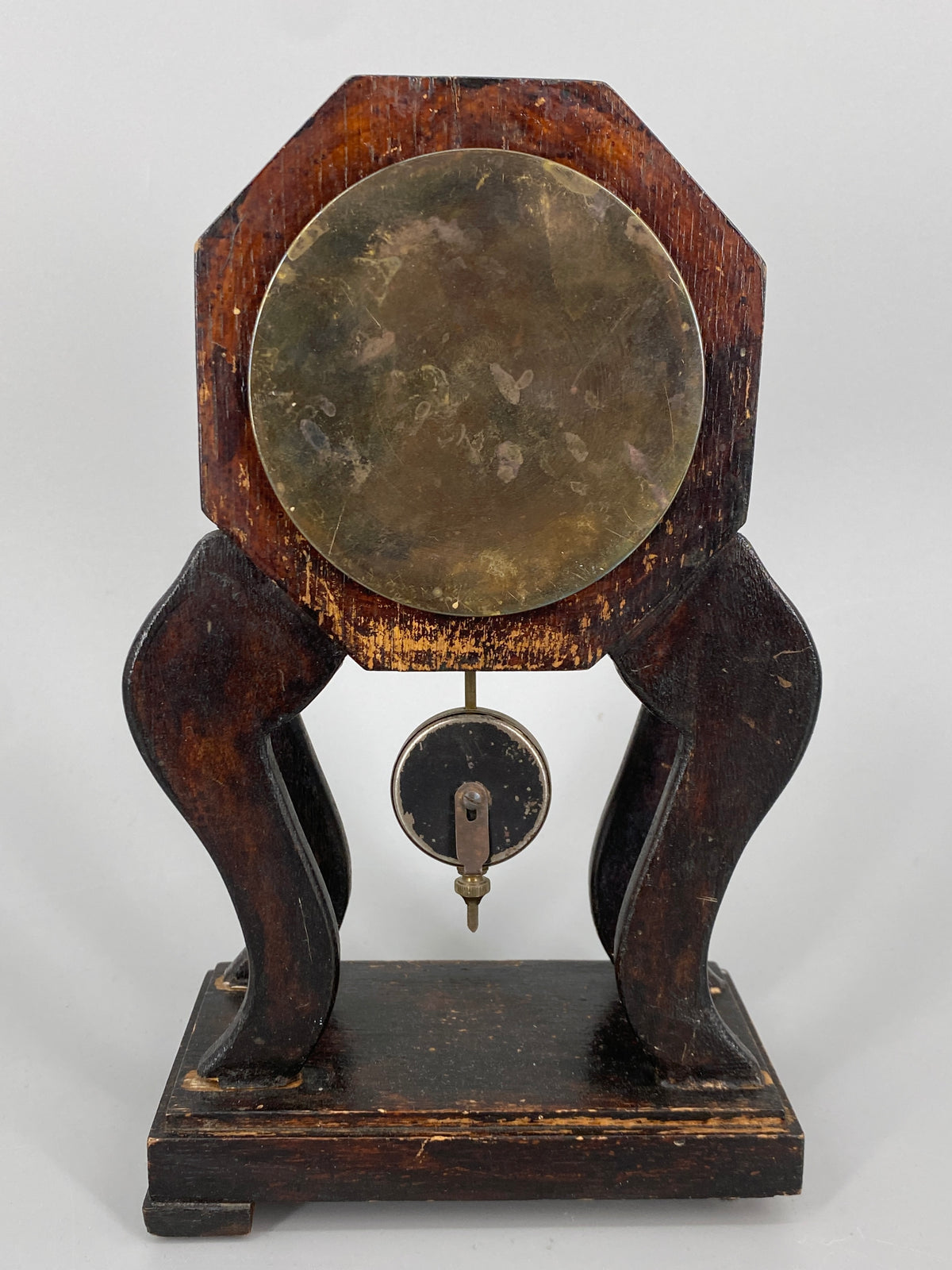 Antike Kaminuhr von Junghans mit W-123 Uhrwerk, Deutschland um 1910