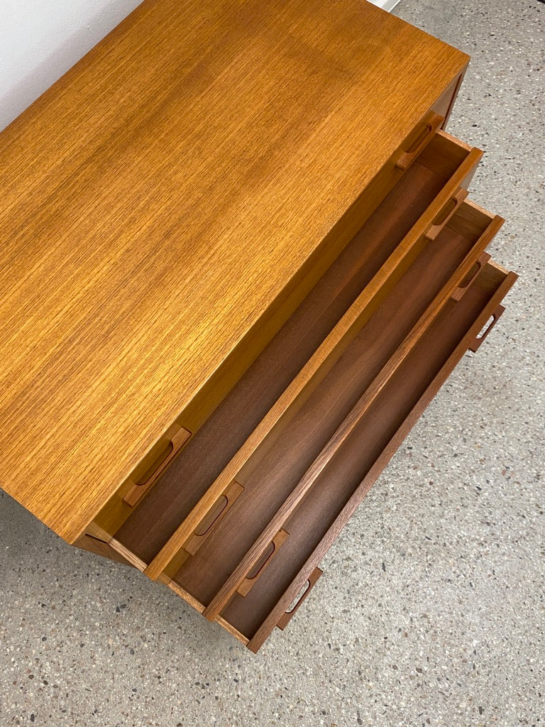 Schubladenkommode aus Teakholz von Kai Kristiansen für Feldballes Mobelfabrik, Dänemark 1960er