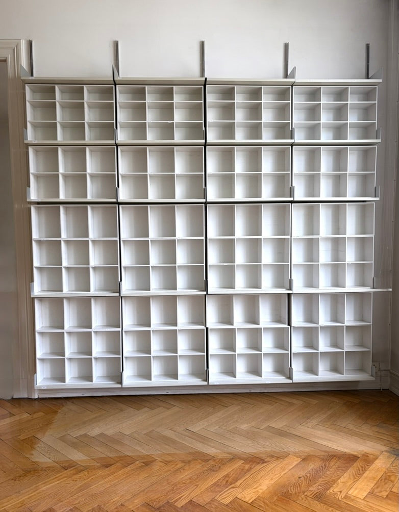 #3 Regalsystem mit 20 Tablaren von Dieter Rams für Vitsoe, Deutschland 1960er