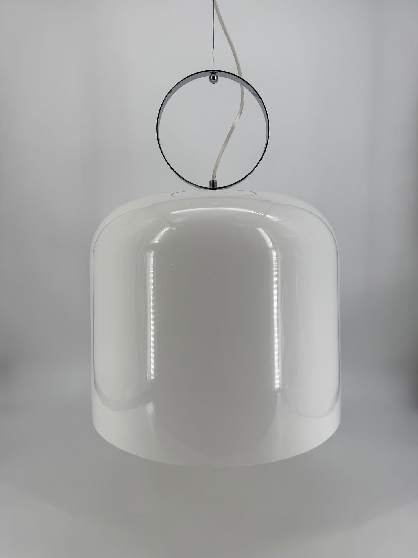 Seltene Hängelampe  "Avise"von Luigi Massoni für Harvey Guzzini, Italien 1960er