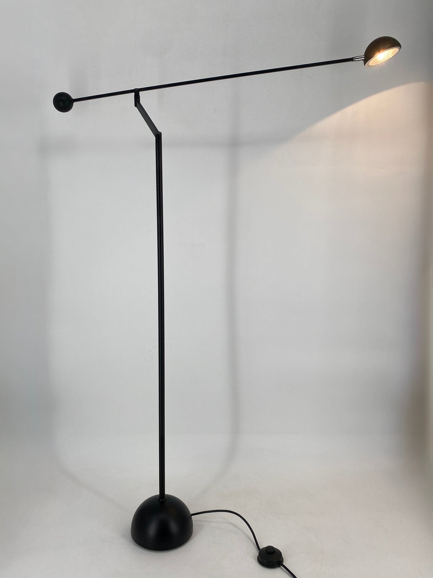 Balance Stehlampe mit Gegengewicht von Sölken Leuchten, Deutschland 1980er