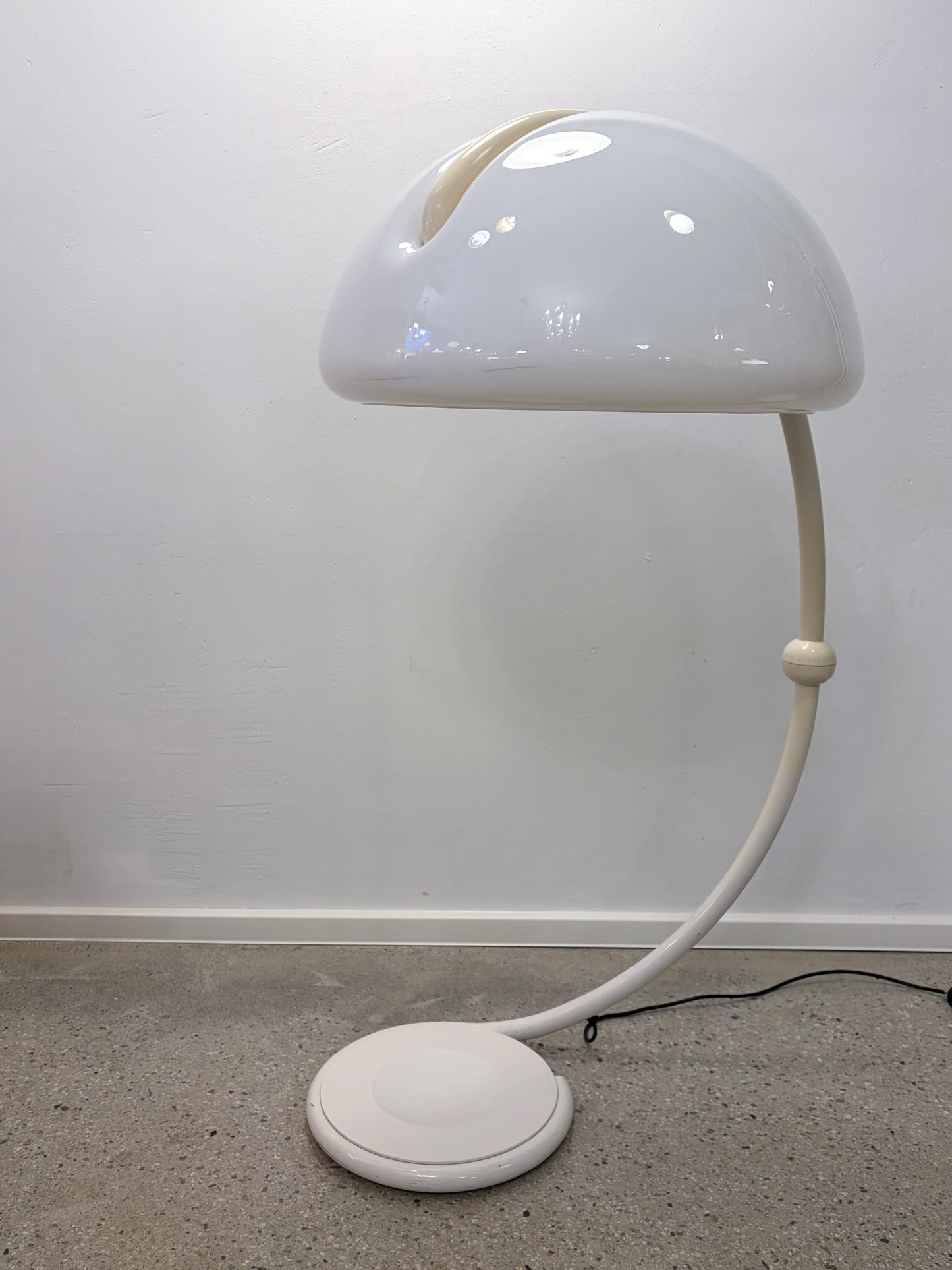 Space Age Design Stehlampe " Serpente" von Elio Martinelli für Martinelli Luce, Italien 1965