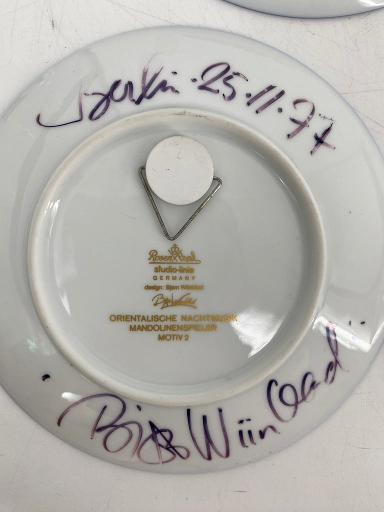 Konvolut Sammeltafeln Rosenthal Studio-Line von Bjorn Wiindblad