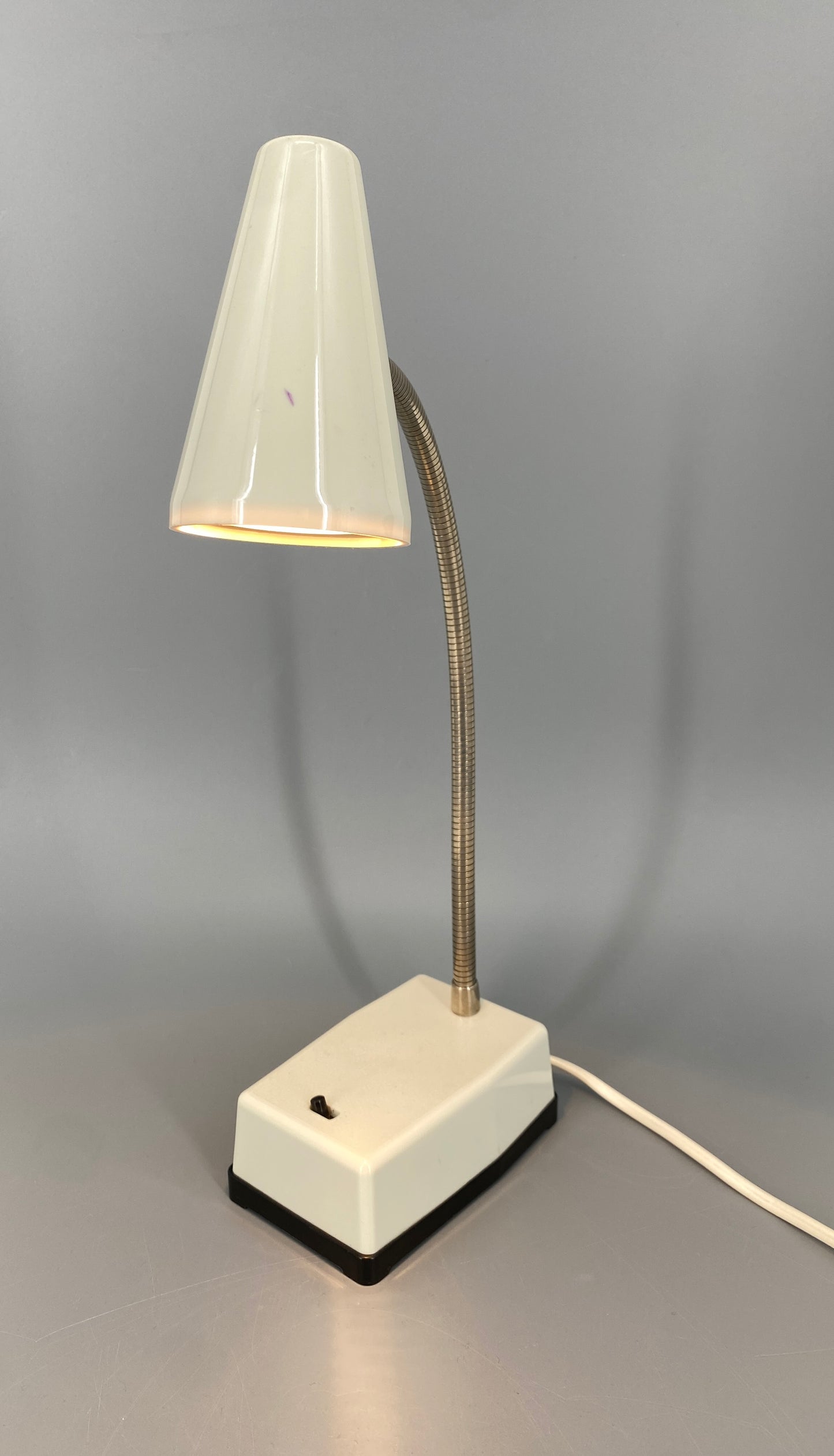 Vintage Schreibtischlampe mit Schwanenhals