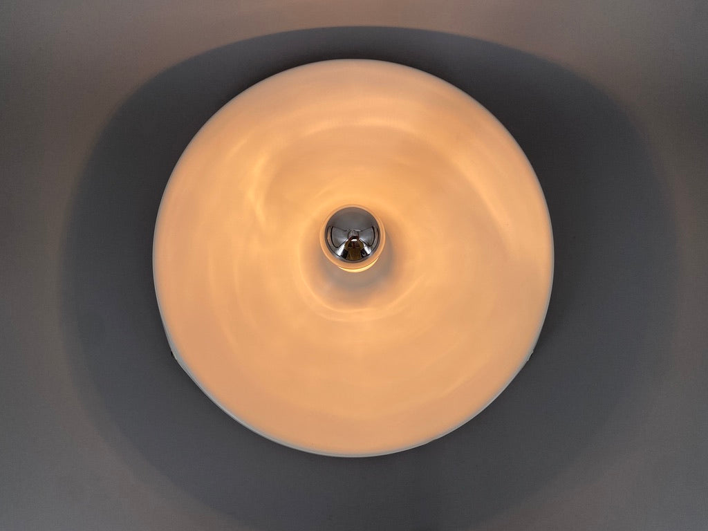 "Diskus" Space Age Design Wand,-oder Deckenlampe, Deutschland 1960er/70er