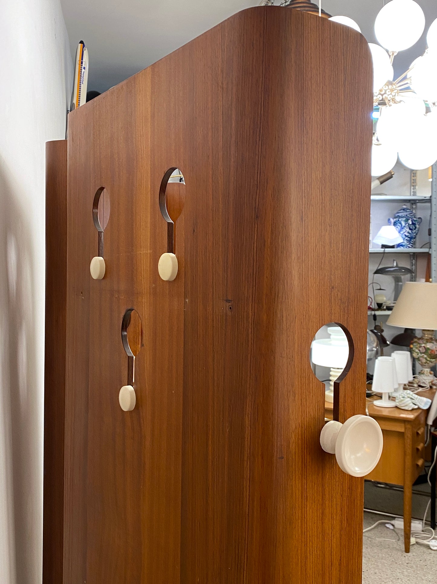 Wandgarderobe von Carlo de Carli für FIARM Scorzè, Italien 1960er