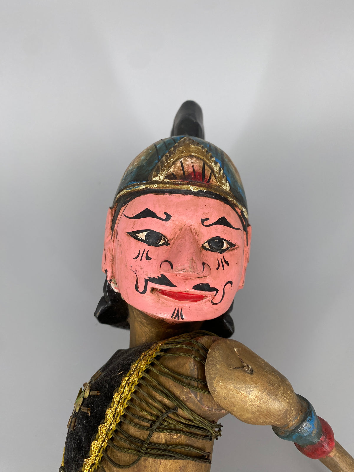 3x Wayang Golek Stabpuppen, Indonesien