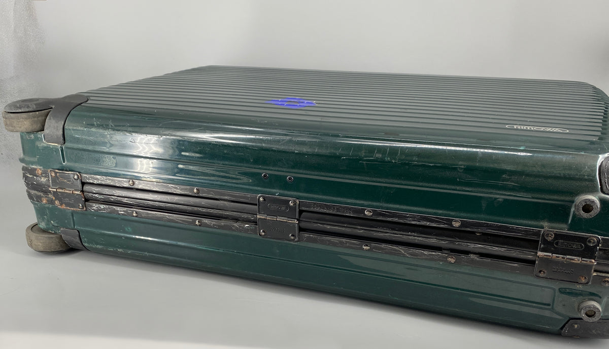 Rimowa reisekoffer aus der Samba/ Limbo Serie in British Racing Green, Deutschland 1999