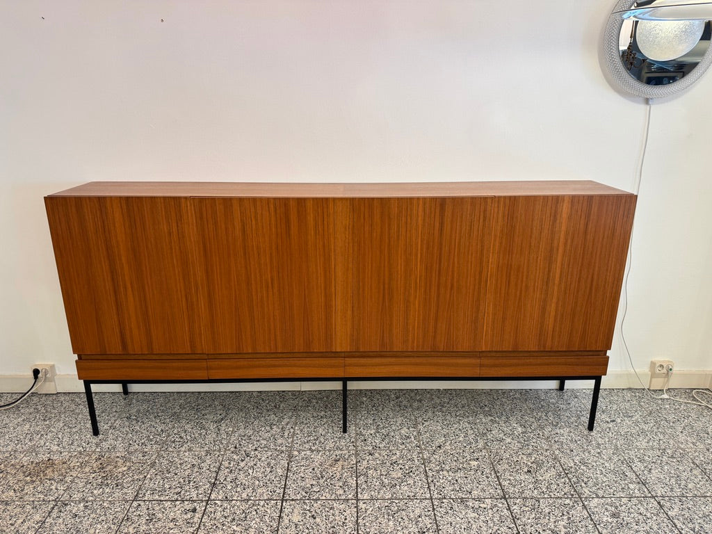 Highboard aus Teakholz von Dieter Waeckerlin für Behr, 50er