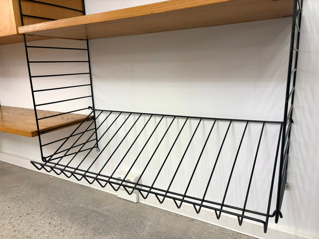 Mid Century Design Regalsystem in Eschenholz von Nisse Strinning, Schweden 1960er