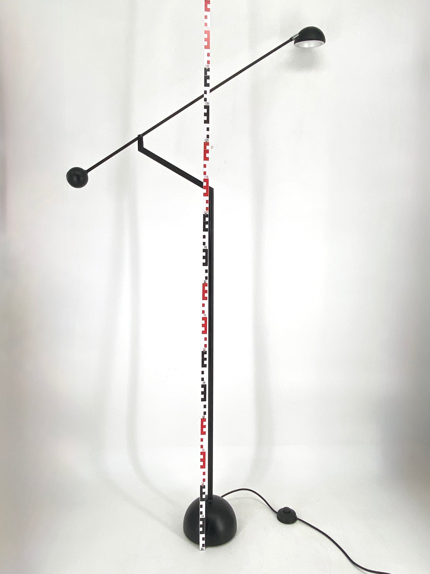 Balance Stehlampe mit Gegengewicht von Sölken Leuchten, Deutschland 1980er