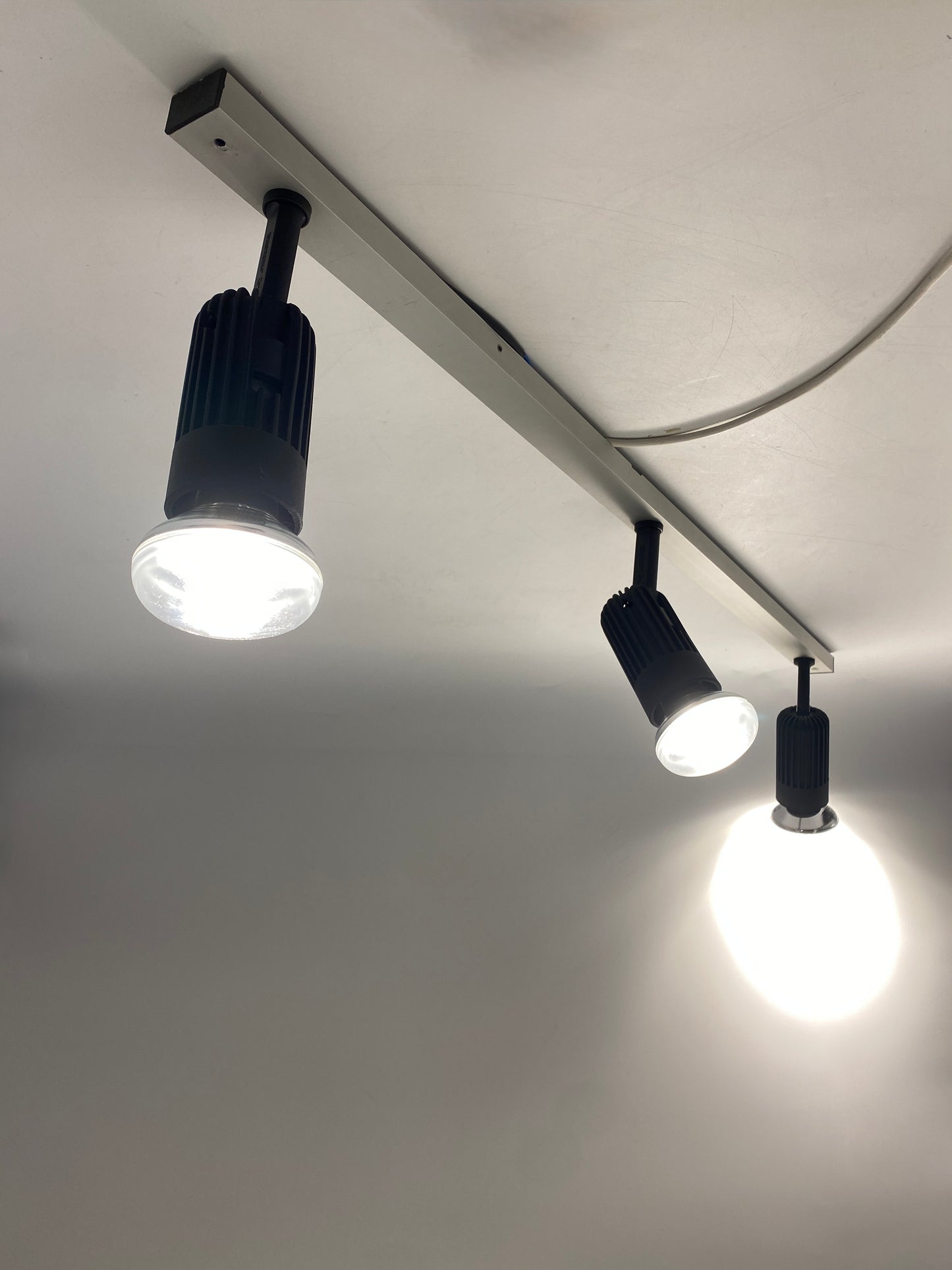 Deckenlampe mit drei Spots von Brilliant, Deutschland 1970er