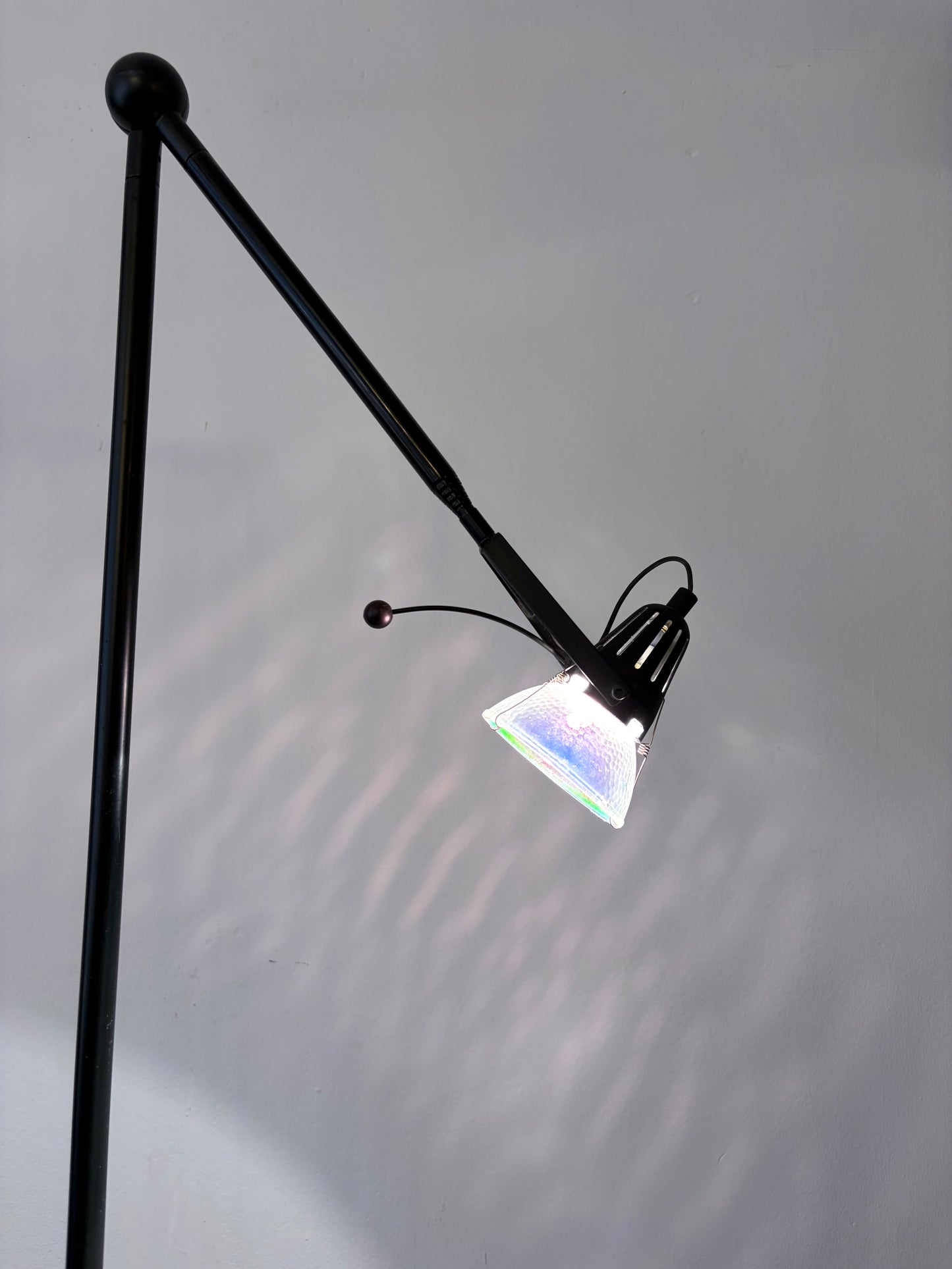 Postmoderne Stehlampe mit Teleskop-Armen von LUXO, Norwegen 1980er