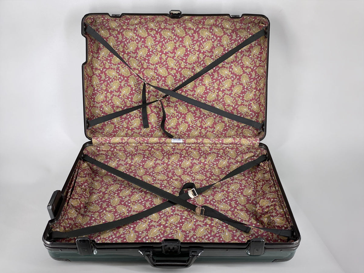 Rimowa reisekoffer aus der Samba/ Limbo Serie in British Racing Green, Deutschland 1999