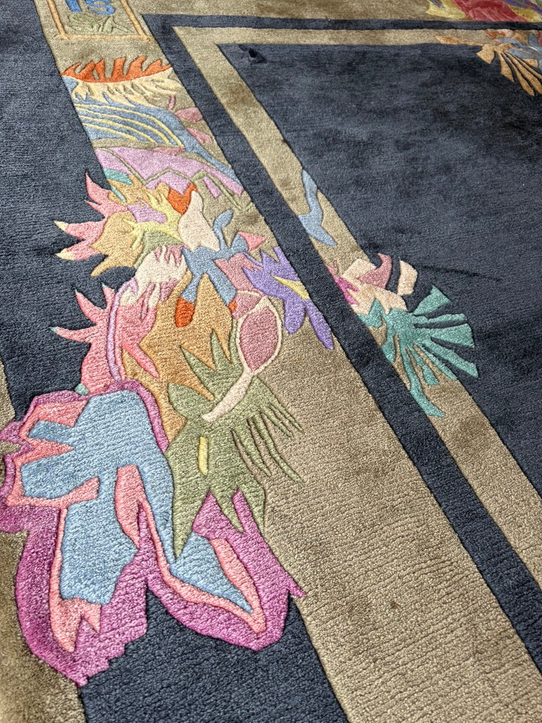 Handgeknüpfter Design Teppich von Nini Ferruci für YSSIMA-Carpet Editions, 1980er