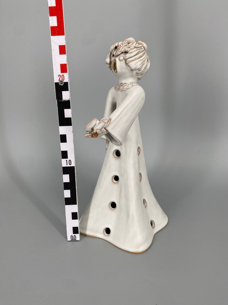 2 Studiokeramikfiguren von Buday Ágota, Ungarn