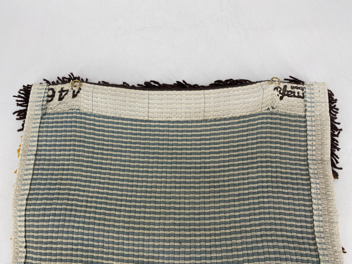 Vintage Wandteppich / Wandbehang, handgeknüpft, Deutschland um 1960