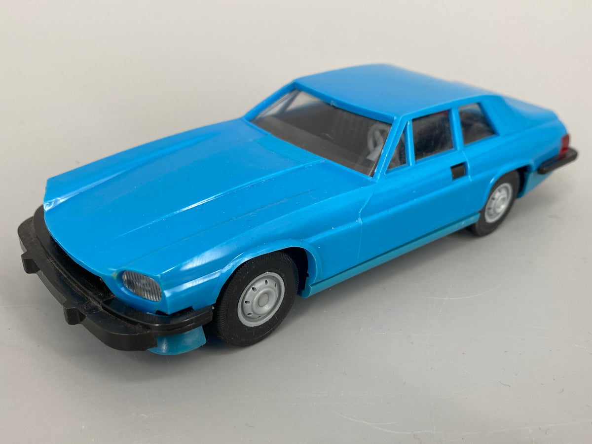 Modellauto eines Jaguar XJ-S von der VEB Anker Mechanik, DDR 1970er
