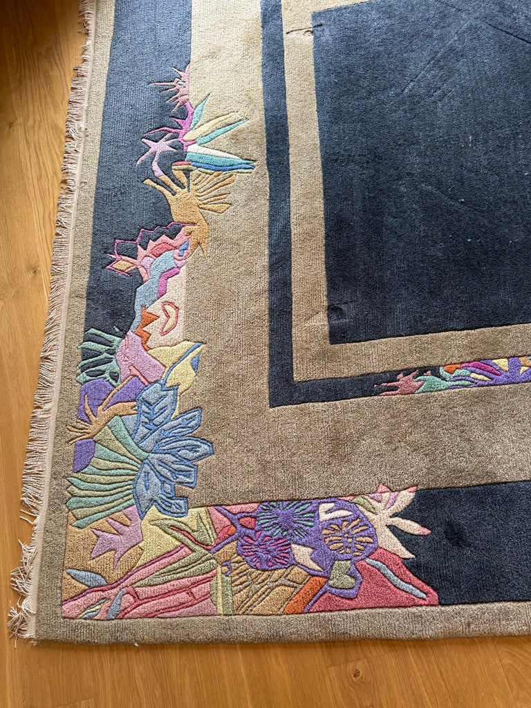 Handgeknüpfter Design Teppich von Nini Ferruci für YSSIMA-Carpet Editions, 1980er