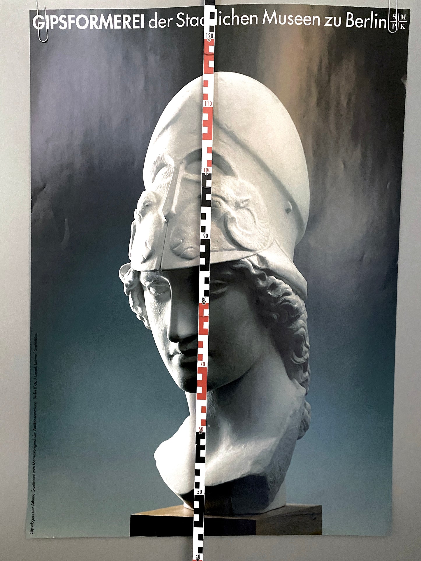 Posterm Gipsformerei der Staatlichen Museen Berlin. Pallas Athene Giustiani