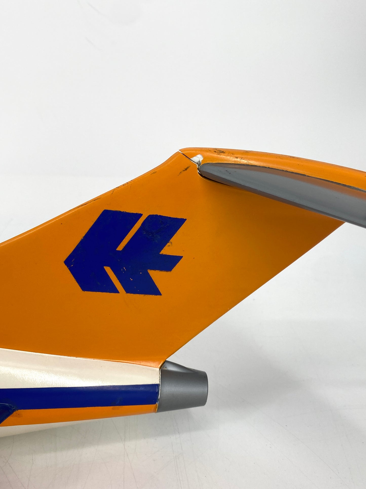 Flugzeug Modell Boeing 727 Hapag Lloyd von Belplast Milano, Maßstab 1:50, Italien, 70er