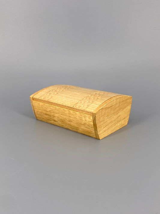 Holzschatulle mit Verzierungen, DDR