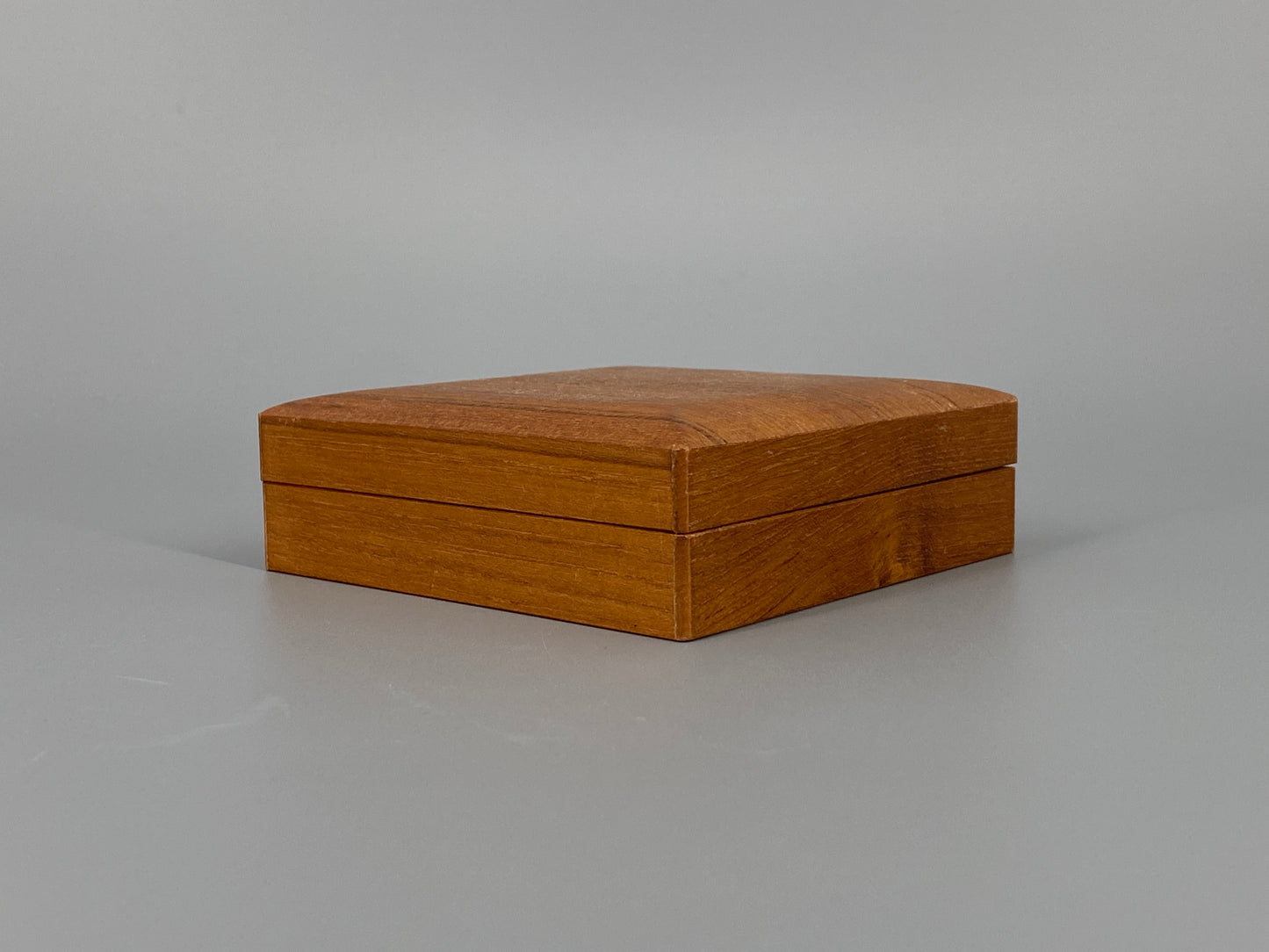 Mid Century Teakholz Schatulle, Zigarillo Box, 50er