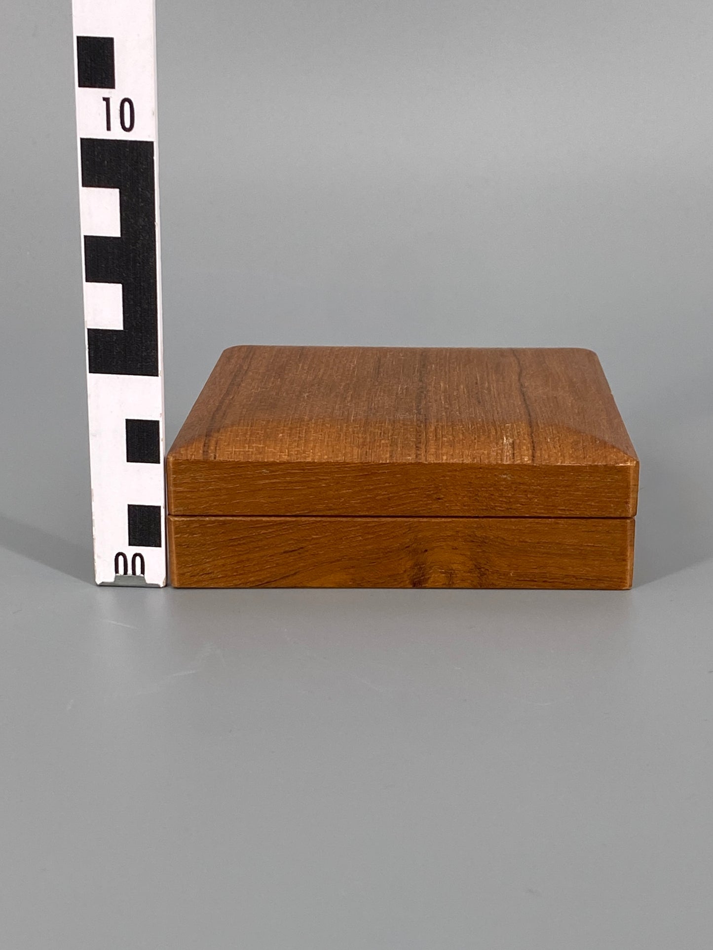 Mid Century Teakholz Schatulle, Zigarillo Box, 50er