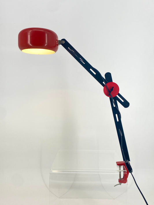 Postmoderne Klemmlampe, 80er