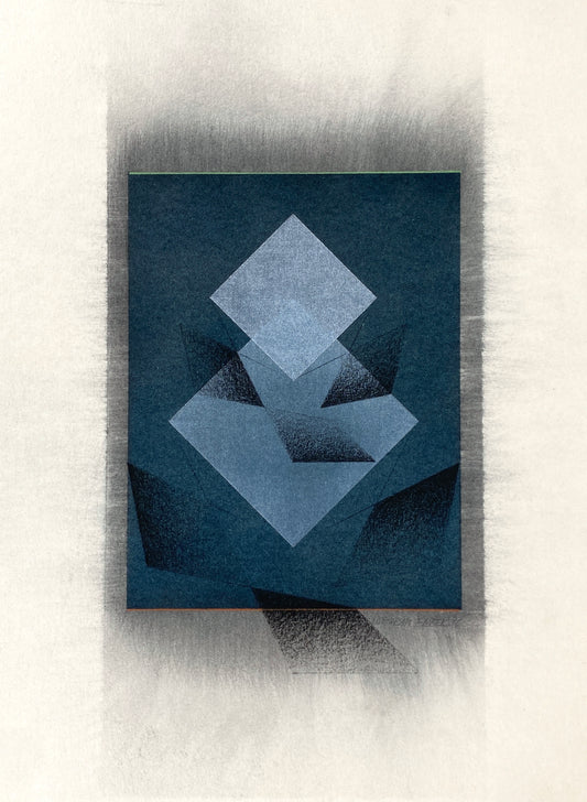 Signierte Handzeichnung von dem Berliner Maler Wolfram Erber (1939–2020), 1976