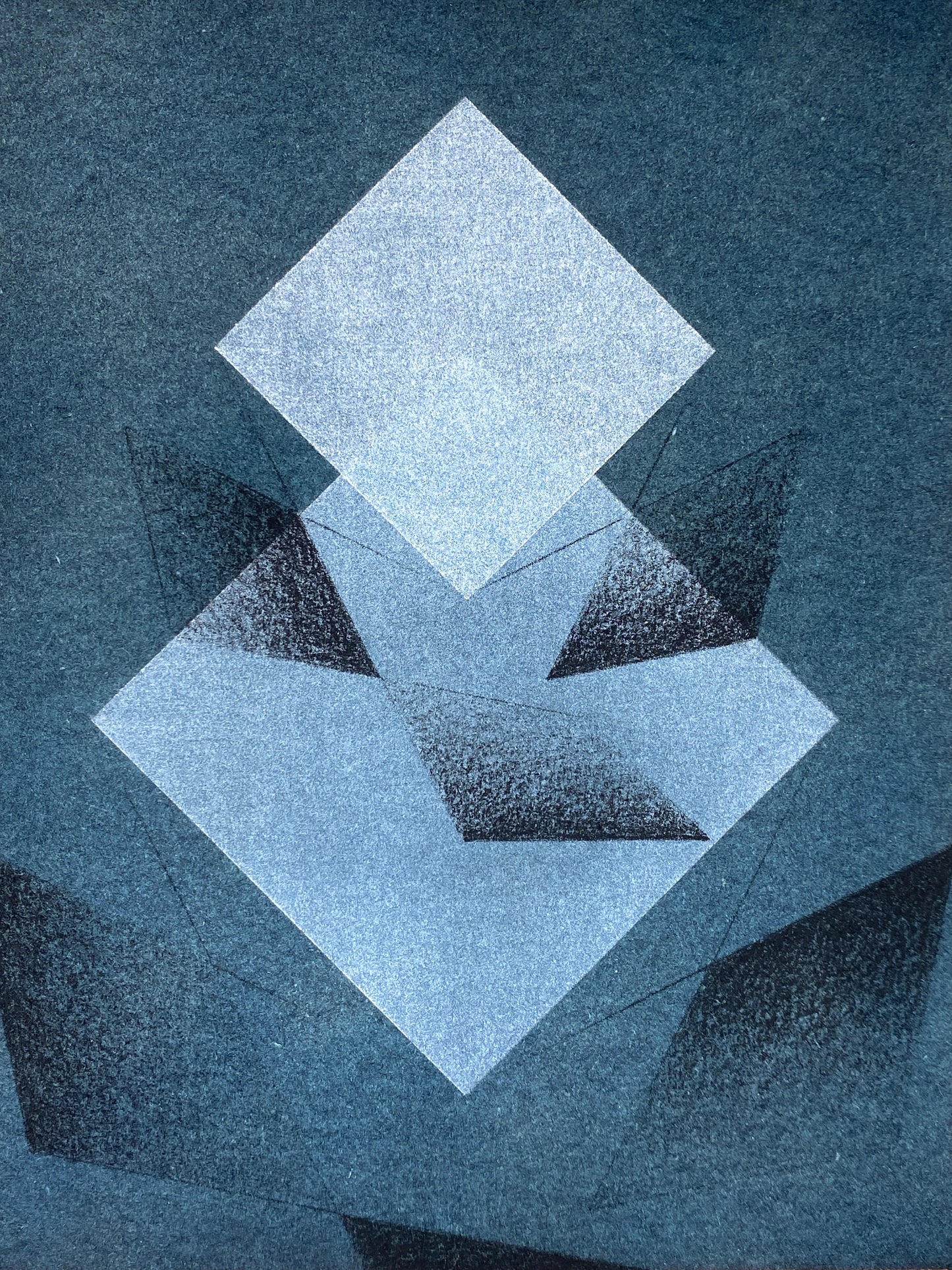 Signierte Handzeichnung von dem Berliner Maler Wolfram Erber (1939–2020), 1976