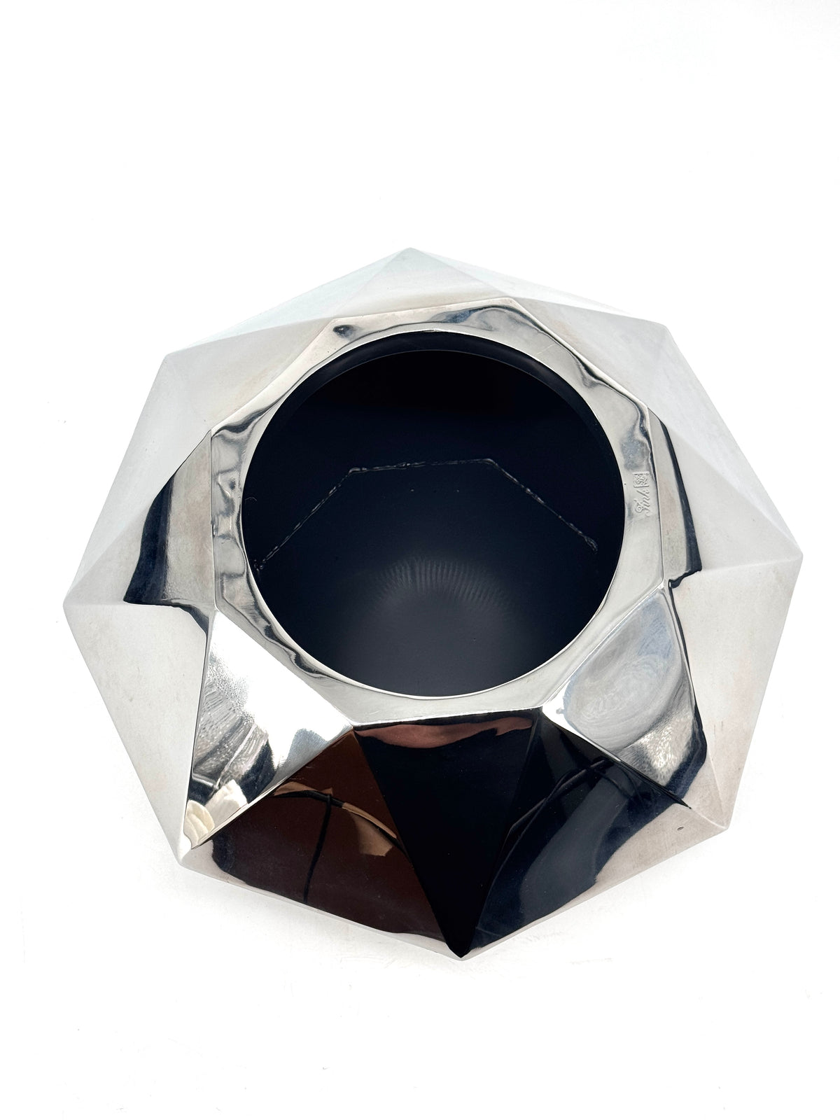FINK LIVING DIAMOND EDELSTAHL DEKOSÄULE BODENVASE 157052