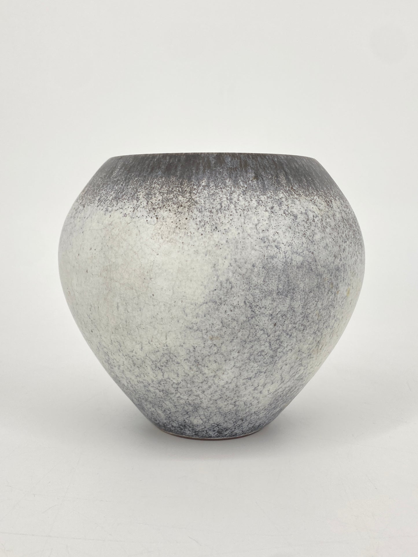 Studiokeramik Vase mit organischer Glasur, 60er