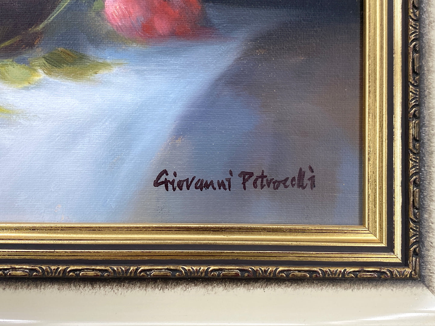 Ölgemälde von Giovanni Petrocelli, Ende des 20. Jahrhunderts