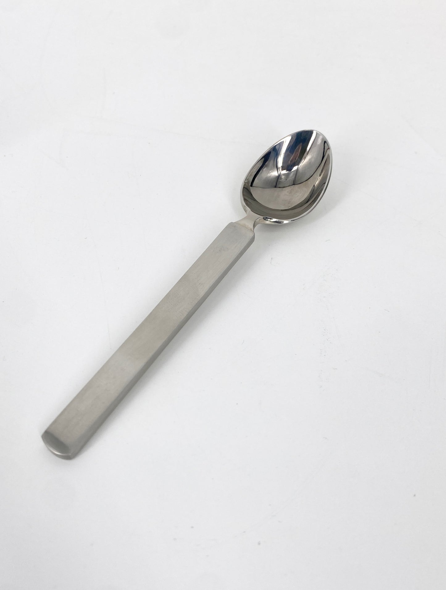 ALESSI Designer-Zuckerdose, Richard Sapper + INOX Teelöffel
