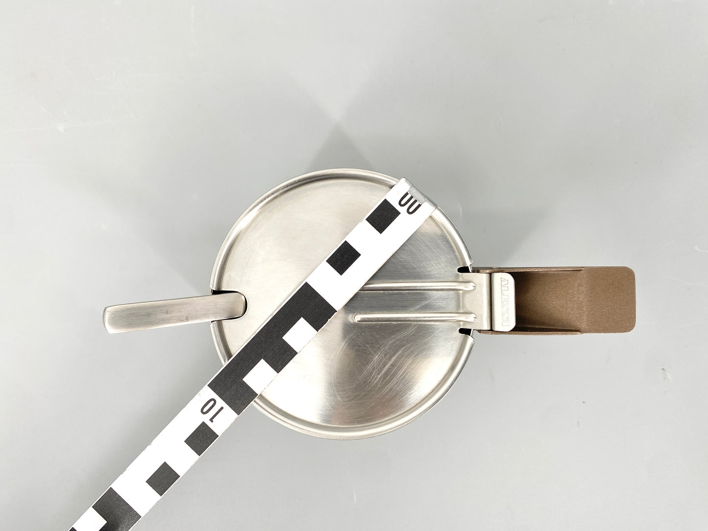 ALESSI Designer-Zuckerdose, Richard Sapper + INOX Teelöffel