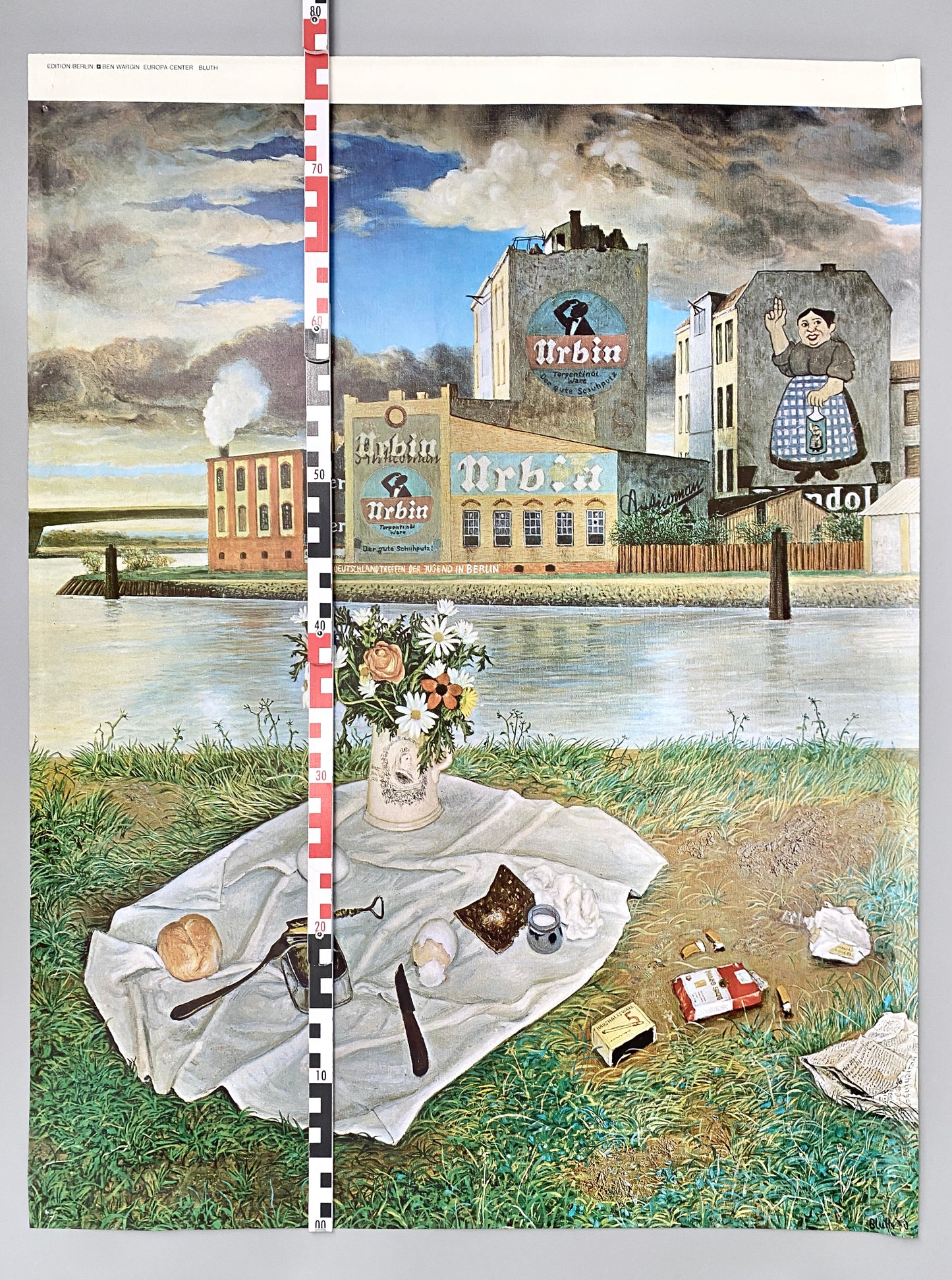 Manfred Bluth - Picknick. Plakat, Edition Berlin/Ben Wargin